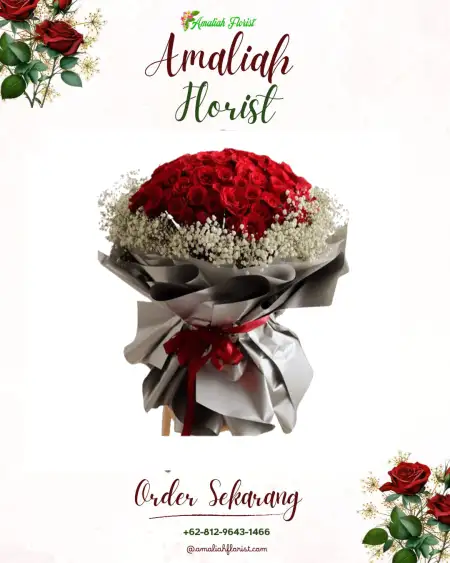 Buket Bunga Gedung Wedding Bojonggede